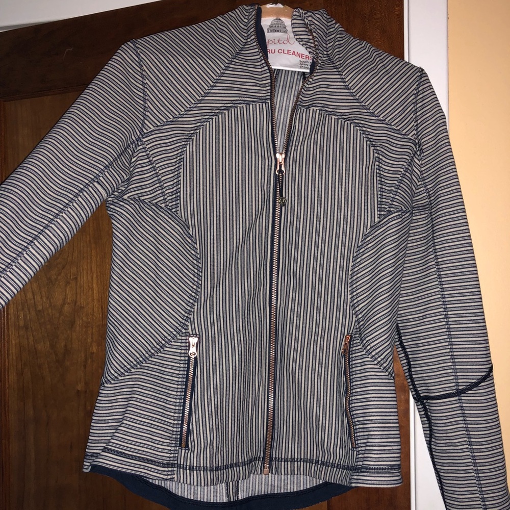 Striped Lululemon jacket